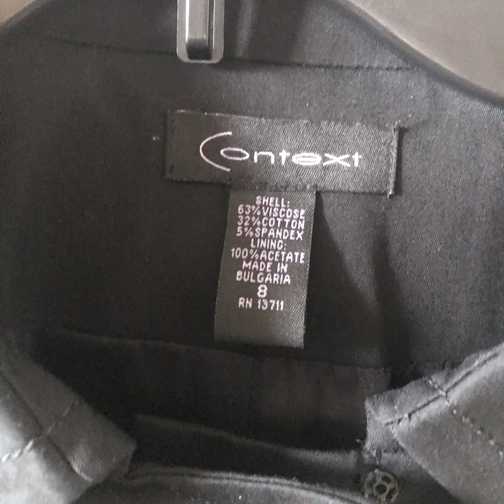 Context Black Button Down Short Jack. - image 4